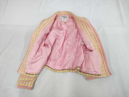 CHANEL Tweed Skirt Set with Coco Mark, 96P, P06423, Size 40, Other Apparel