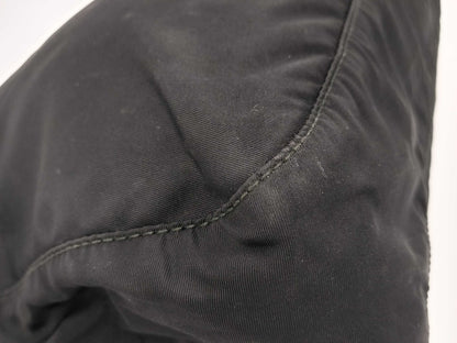 PRADA Prada Triangle Logo Black Shoulder Bag