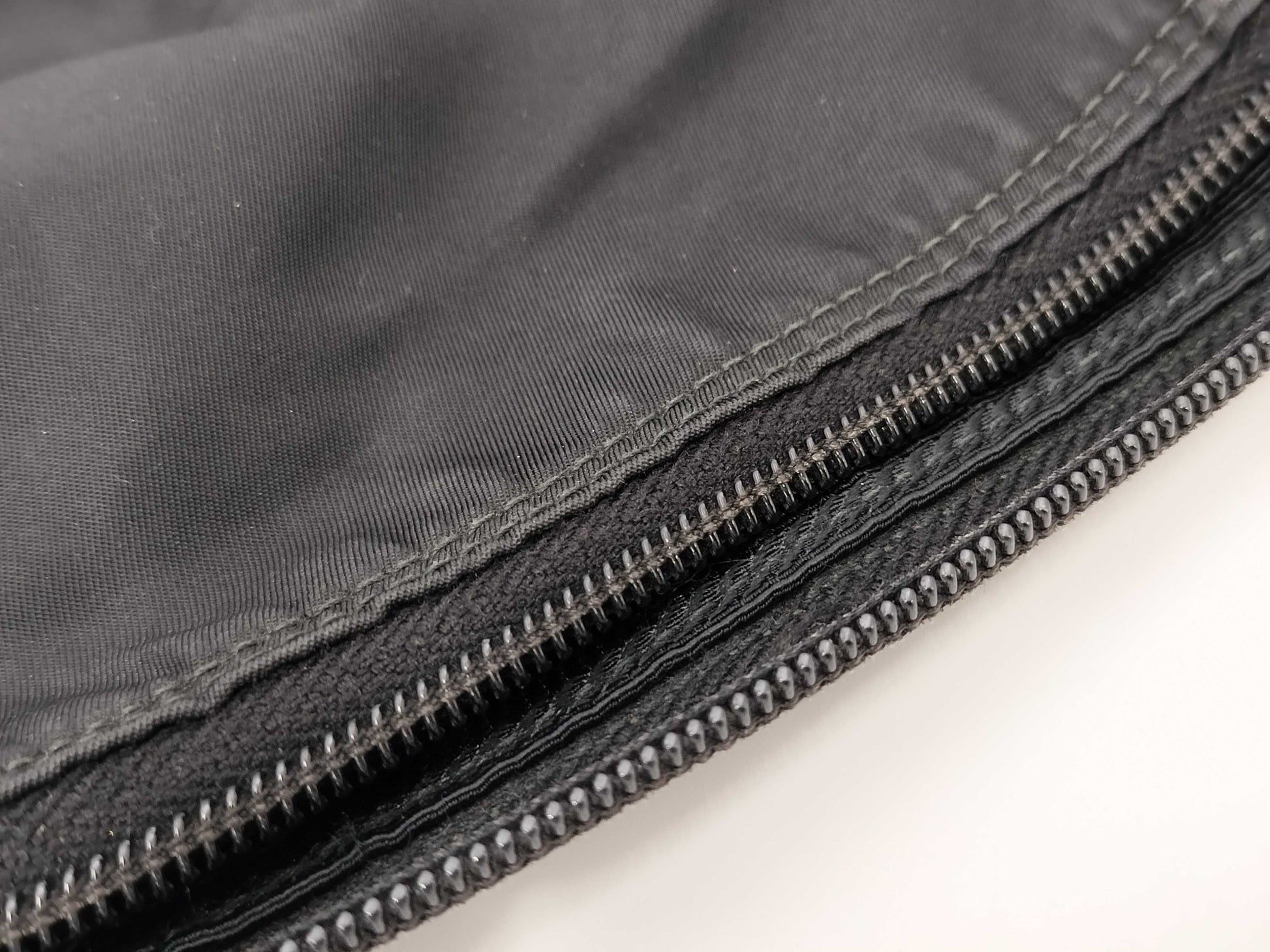 PRADA Prada Triangle Logo Black Shoulder Bag