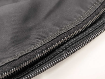 PRADA Prada Triangle Logo Black Shoulder Bag