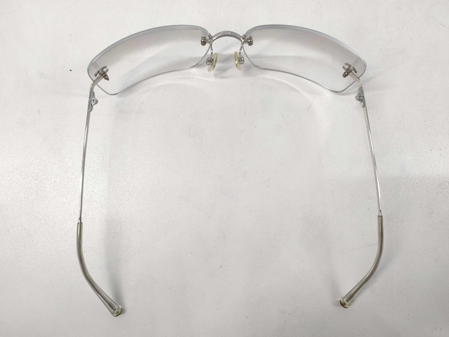  CHANEL Chanel Glasses Sunglasses Coco Mark Clear Sunglasses