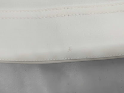 Dior Christian Dior Knee-Length Skirt with Embroidered Flowers, White, Size 38