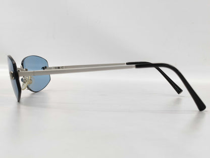  CHANEL Chanel Sunglasses Coco Mark Rimless Blue Case Sunglasses Eyeglasses