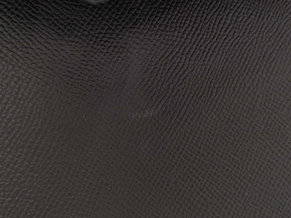 HERMES Kelly 28 Epson Black B-stamped Handbag