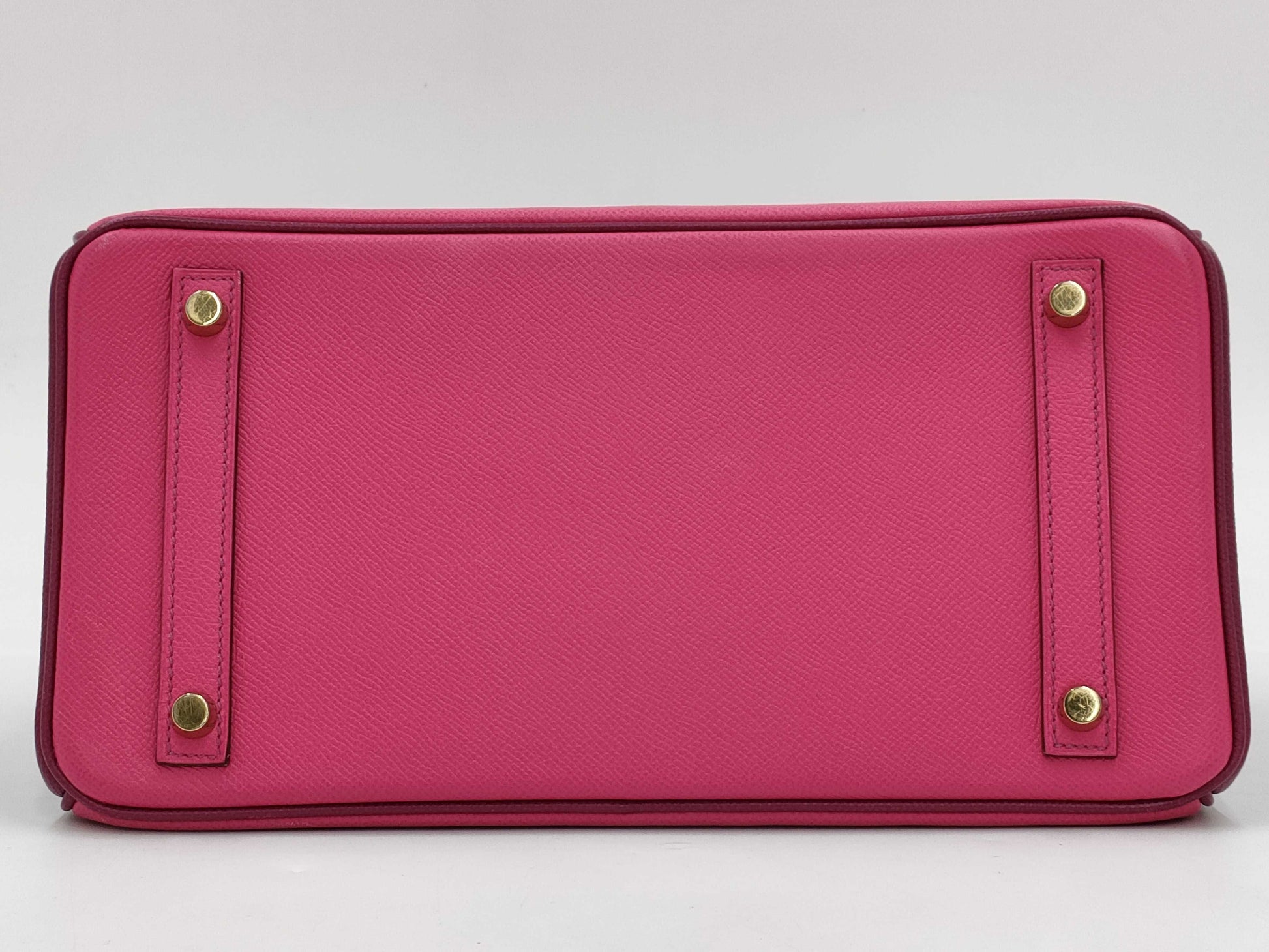 HERMES Birkin 30 Personal Order Epson Pink □R Handbag