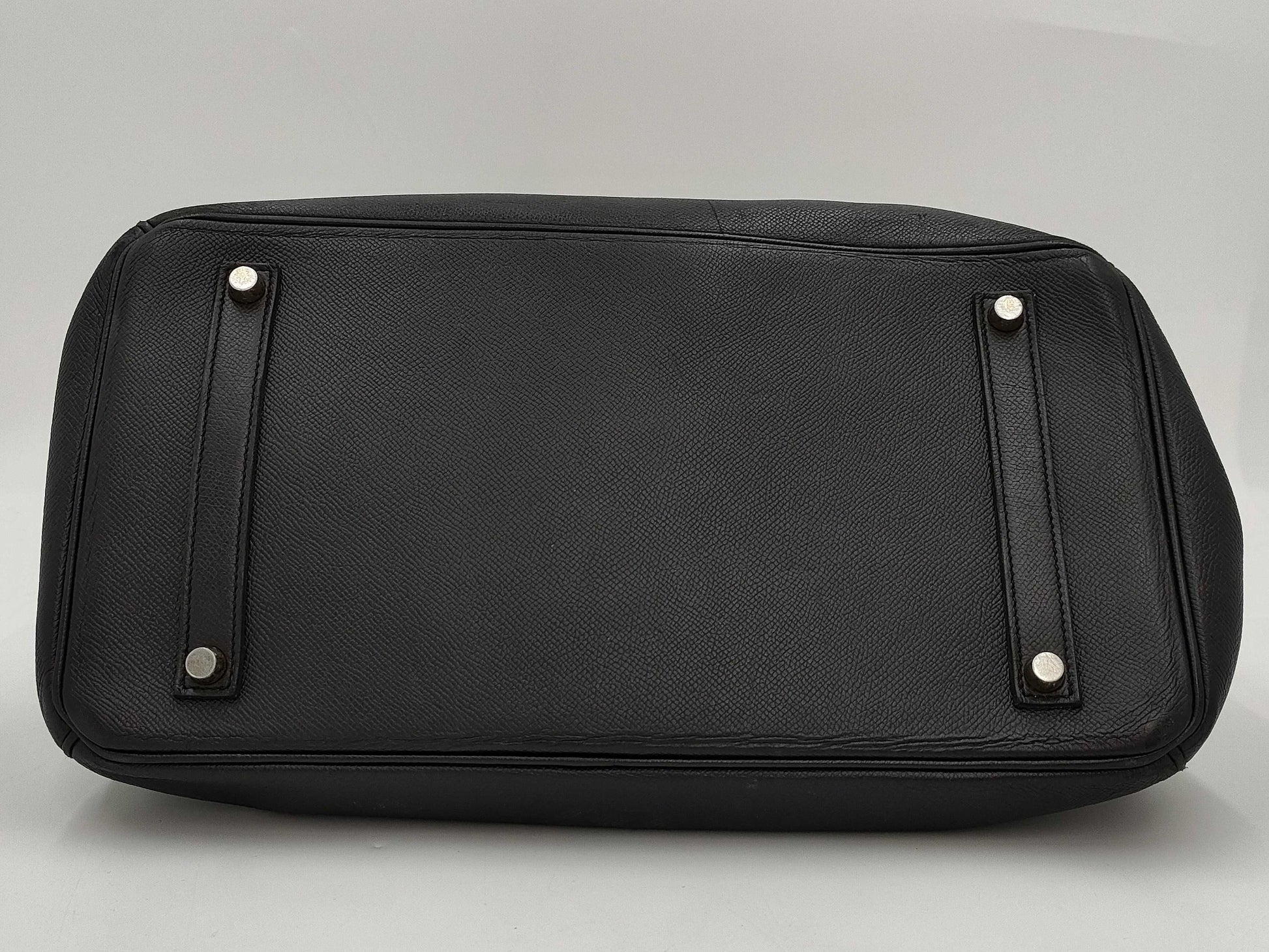 HERMES Birkin 35 Epsom Black F Handbag
