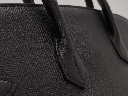 HERMES Birkin 35 Epsom Black F Handbag