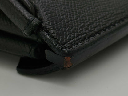 HERMES Birkin 35 Epsom Black F Handbag