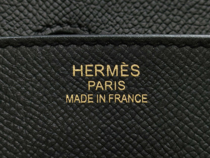 HERMES Birkin 35 Epsom Black F Handbag