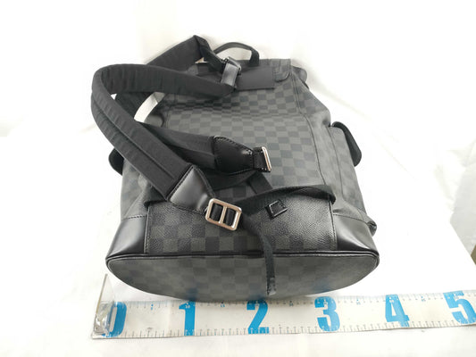 LOUIS VUITTON N41379 Damier Graphite Christopher PM Backpack N41379 TR4104
