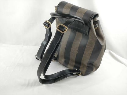 FENDI Pecan Pattern Fendi Pecan PVC Backpack
