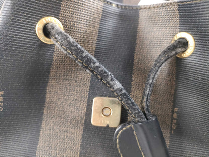 FENDI Pecan Pattern Fendi Pecan PVC Backpack