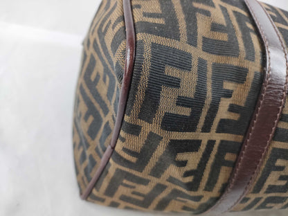 FENDI Zucca pattern mini Boston bag handbag