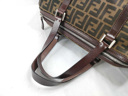 FENDI Zucca pattern mini Boston bag handbag