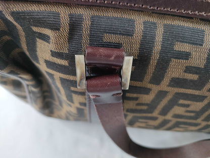 FENDI Zucca pattern mini Boston bag handbag