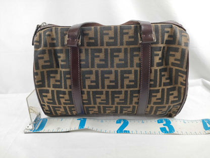 FENDI Zucca pattern mini Boston bag handbag