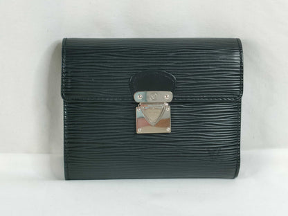 LOUIS VUITTON M58012 Epi Portefeuille Koala Black M58012 SR0095 Wallet