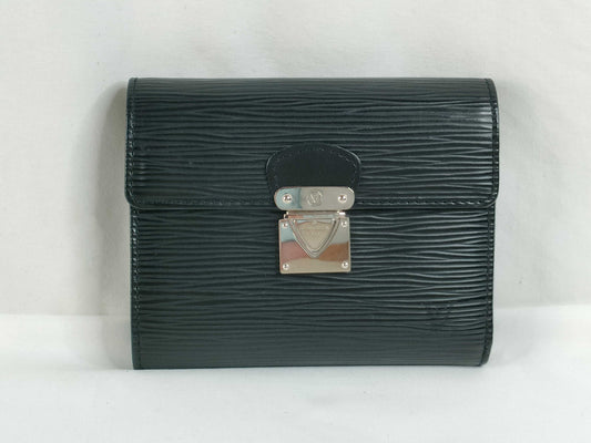 LOUIS VUITTON M58012 Epi Portefeuille Koala Black M58012 SR0095 Wallet