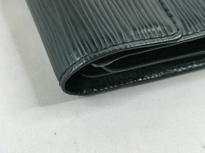 LOUIS VUITTON M58012 Epi Portefeuille Koala Black M58012 SR0095 Wallet