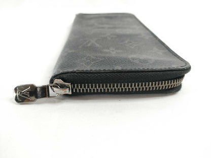 LOUIS VUITTON M62295 Vuitton Monogram Eclipse Zippy Wallet Vertical M62295 GI4189 Wallet