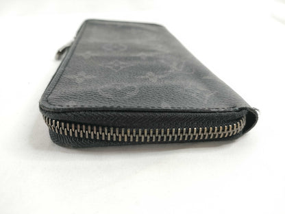 LOUIS VUITTON M62295 Vuitton Monogram Eclipse Zippy Wallet Vertical M62295 GI4189 Wallet
