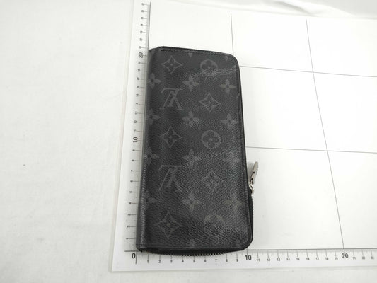 LOUIS VUITTON M62295 Vuitton Monogram Eclipse Zippy Wallet Vertical M62295 GI4189 Wallet