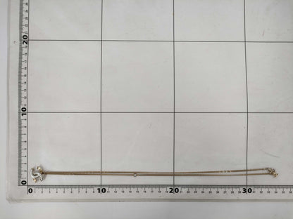 CHANEL Coco Mark Necklace Gold A17 P Necklace