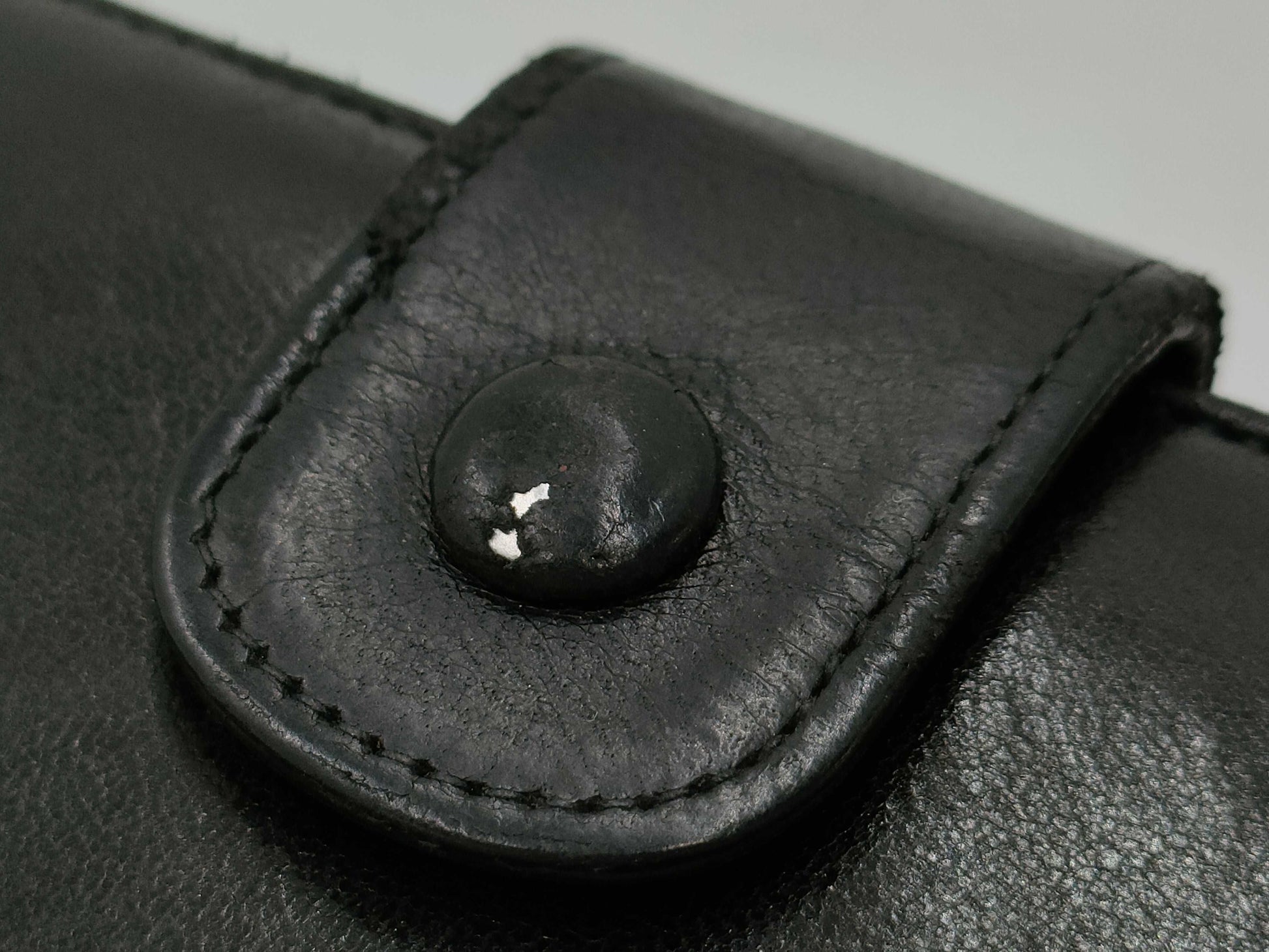 CHANEL Coco Mark Double Flap Long Wallet Black