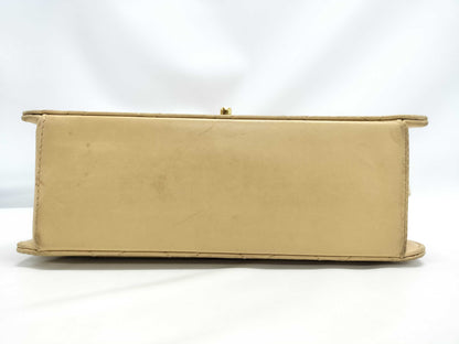 CHANEL Wild Stitch Beige Shoulder Bag