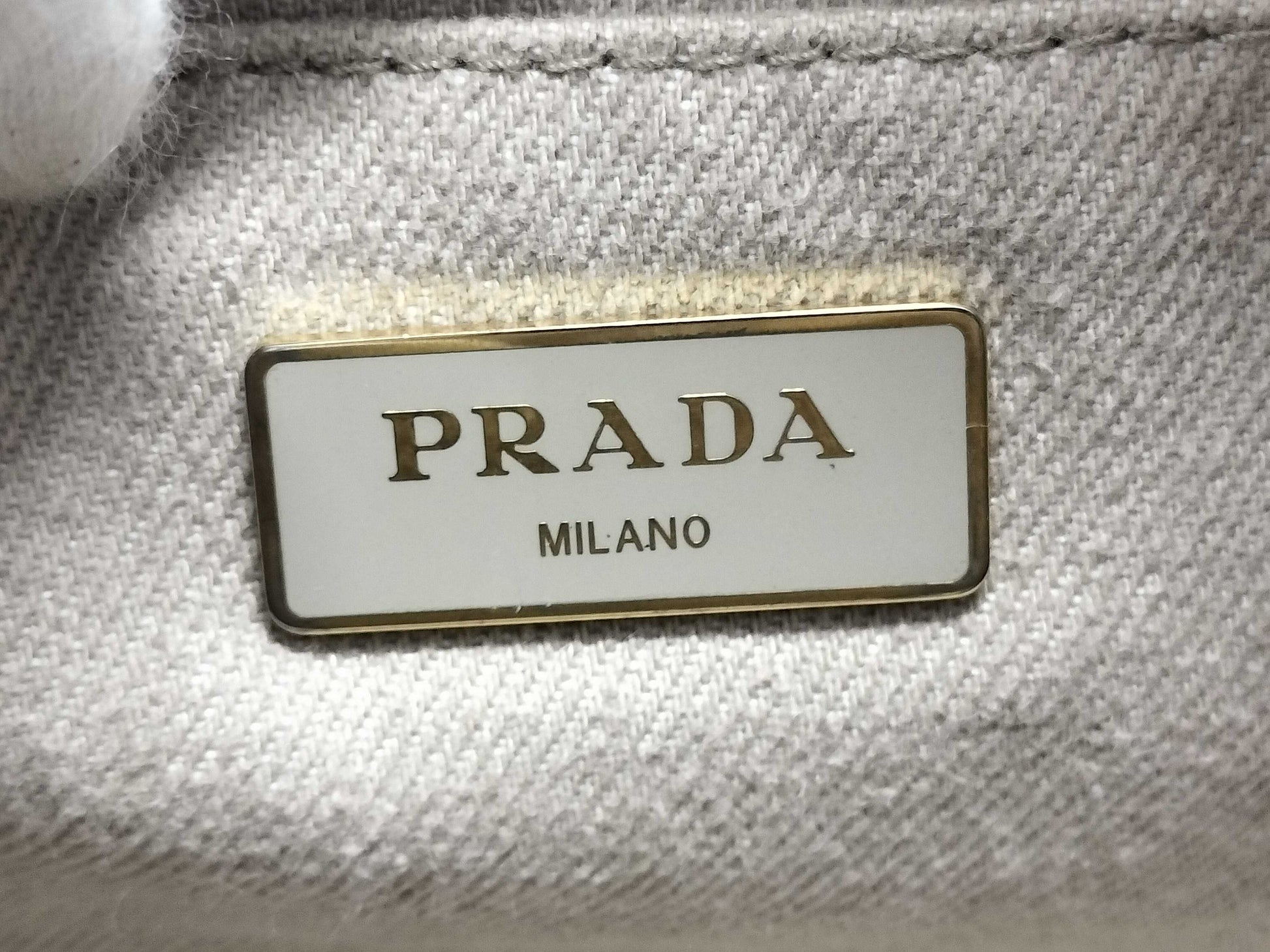 PRADA Canapa handbag
