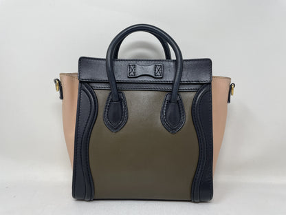 CELINE Nano Shopper Handbag 2-Way Handbag