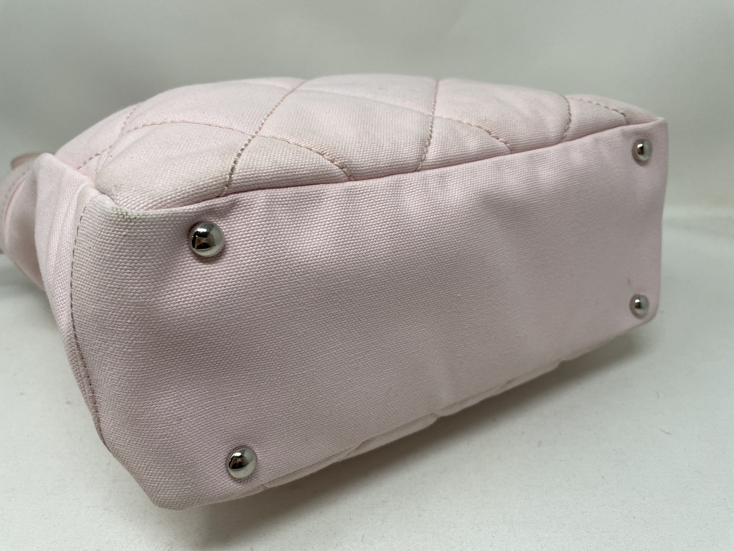 CHANEL Paris-Biarritz Matelasse Tote Bag, Pink, with Sticker Card