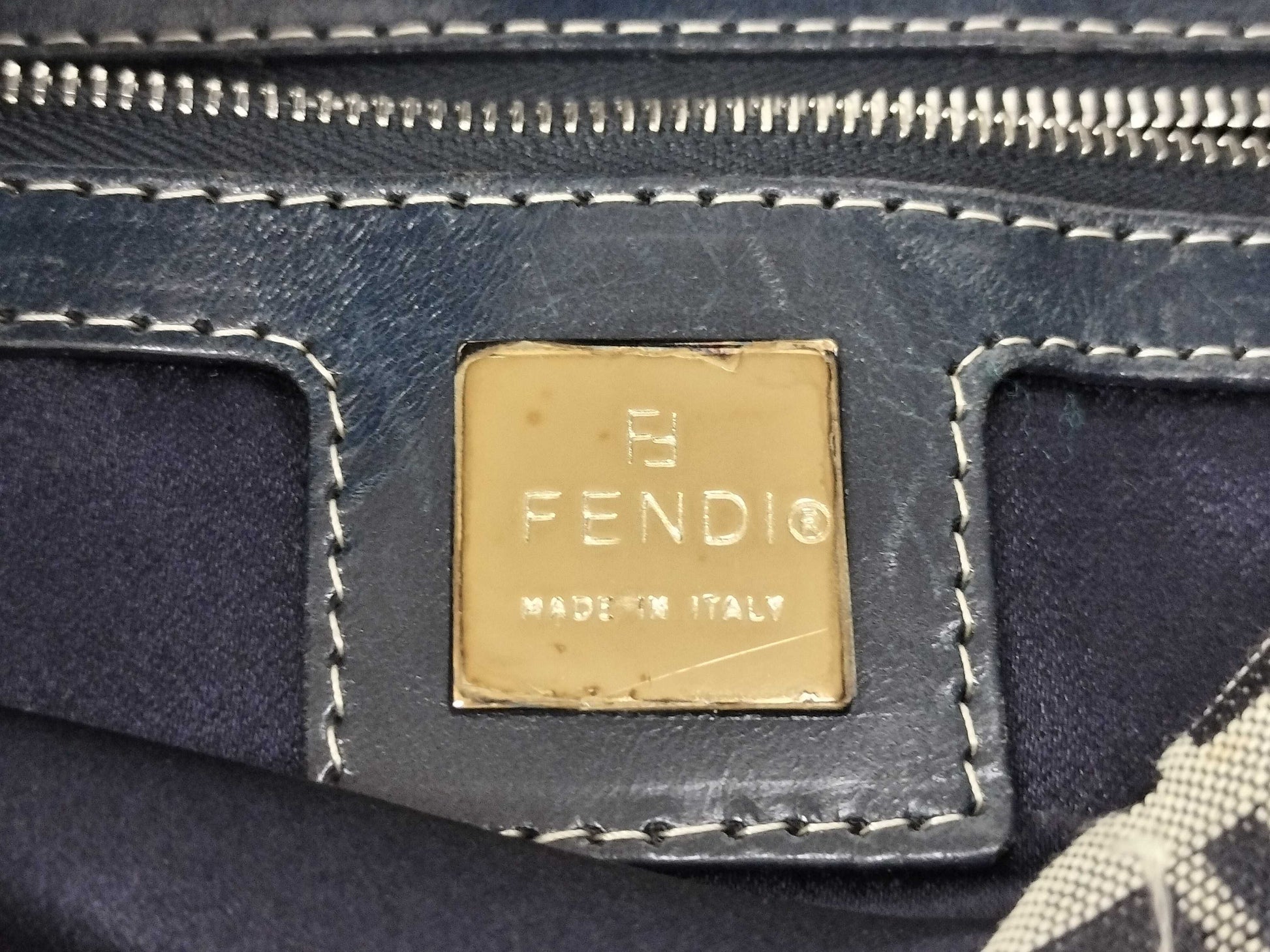 FENDI Zucca pattern Zucchino Mamma Bucket handbag