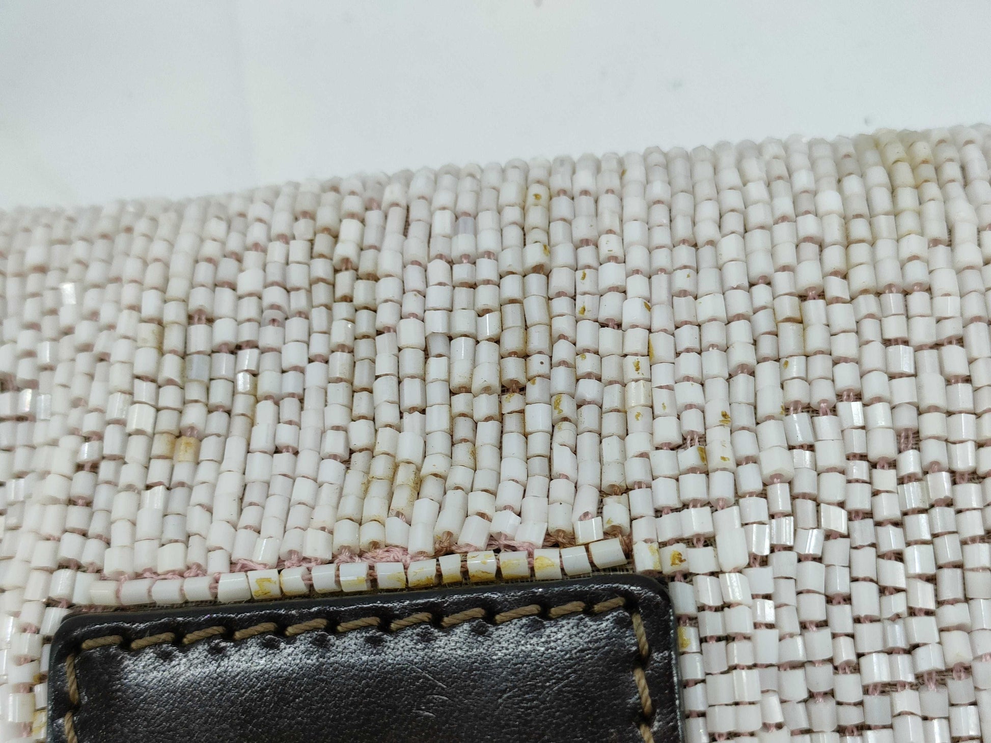 FENDI Mamma Beaded Bijou Mamma Bucket Handbag