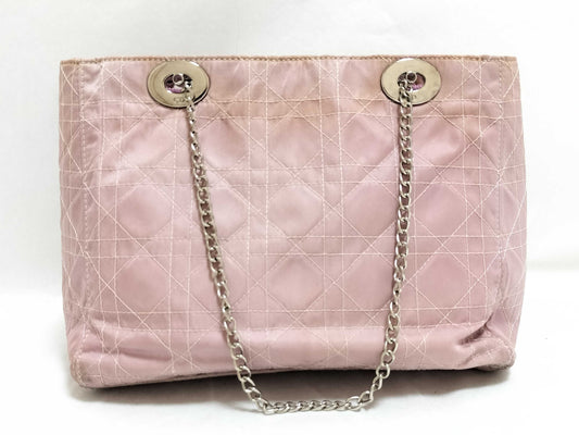 Dior Cannage Pink Handbag