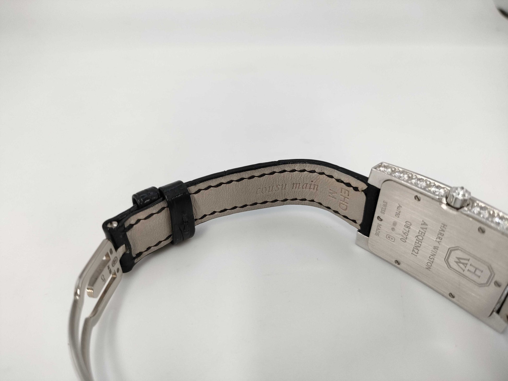 HARRY WINSTON AVEQHM21 087970 Quartz Shell Dial 18K Gold Women's Watch