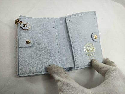 LOUIS VUITTON Brand new, unused Louis Vuitton Portefeuille Lisa in Azure Blue, Vivienne, with limited edition stamping, box, dust bag, wallet