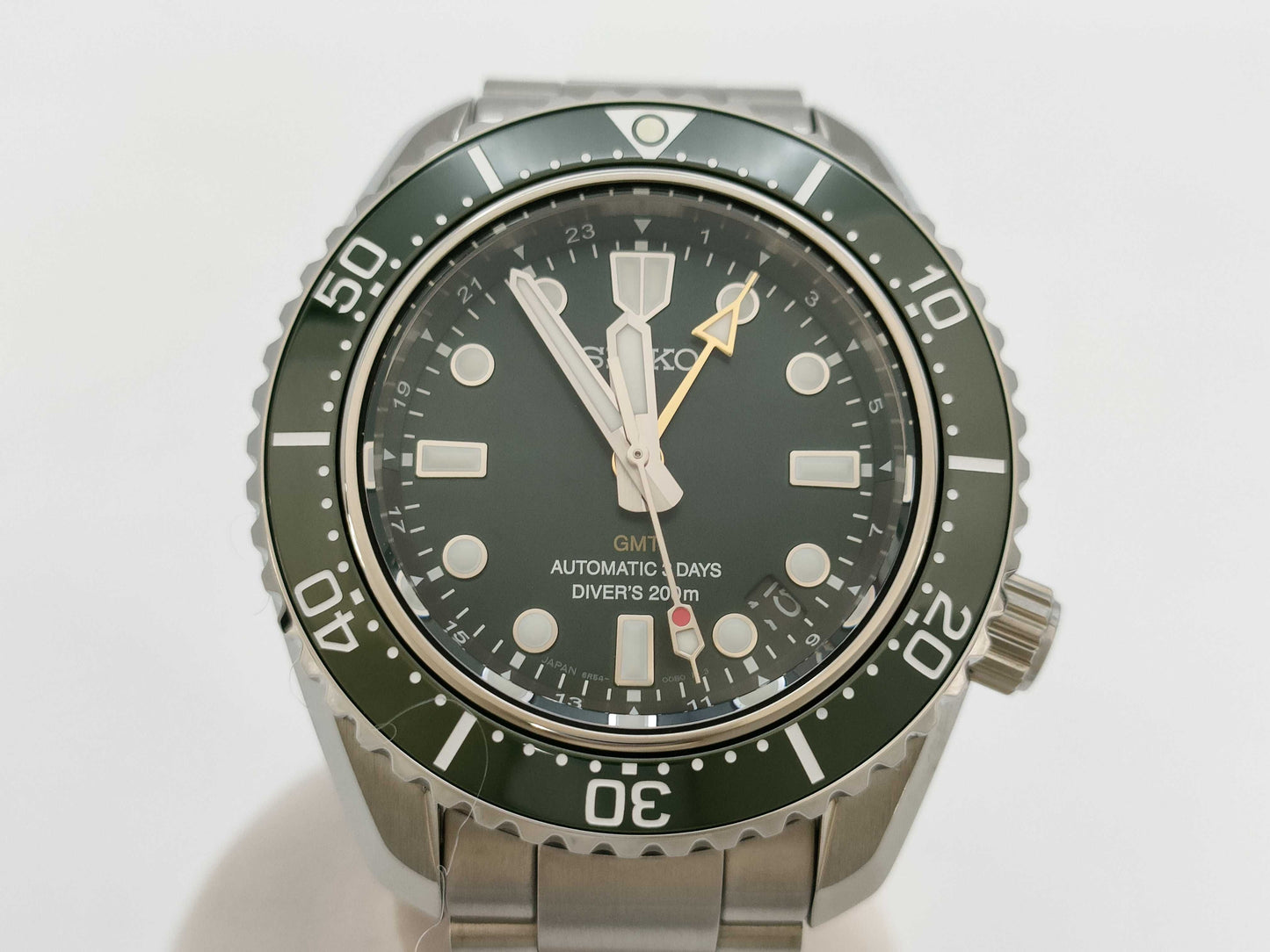 SEIKO Prospex GMT SBEJ009 6R54-00D0 462703 Automatic Green Dial Men's Watch