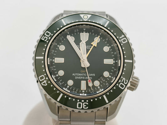 SEIKO Prospex GMT SBEJ009 6R54-00D0 462703 Automatic Green Dial Men's Watch