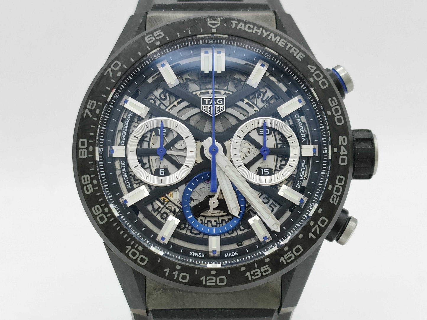 TAG Heuer CBG2017.FT6143 WTD0052 Automatic 583/750 Skeleton Dial Men's Watch