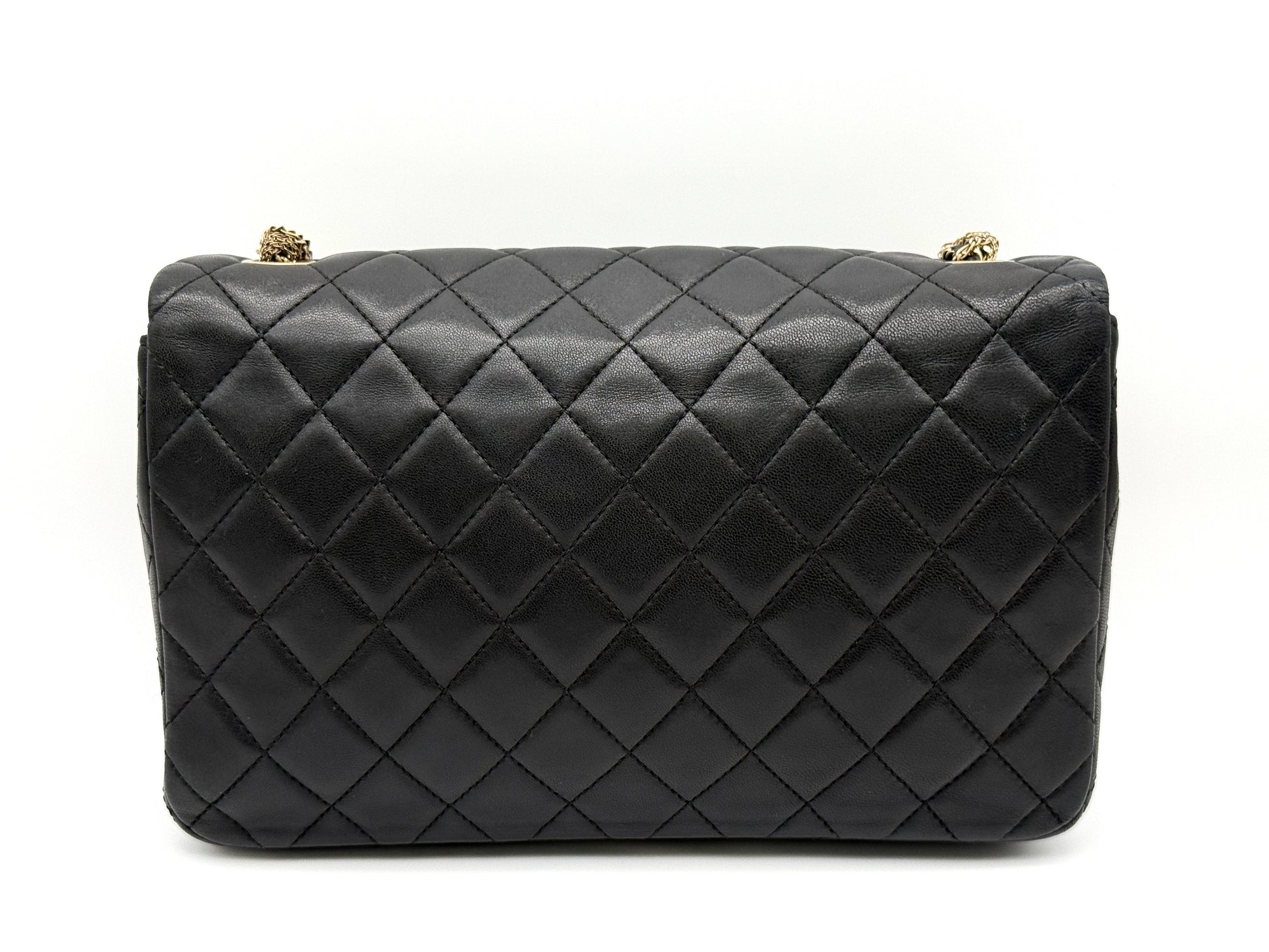 CHANEL Matelasse Chain Shoulder Bag, Lambskin, Westminster, 20s, with Warranty Seal, W24.5cm