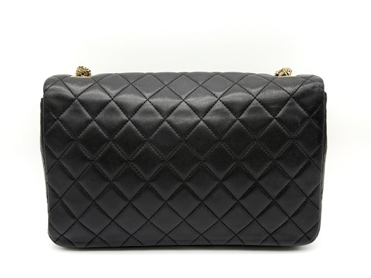 CHANEL Matelasse Chain Shoulder Bag, Lambskin, Westminster, 20s, with Warranty Seal, W24.5cm