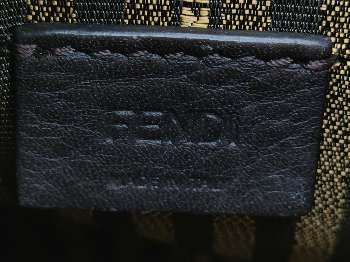 FENDI Sunshine Shopper Small 2-Way Bag Yellow Handbag