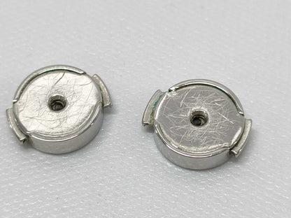HERMES Buffalo Horn Earrings