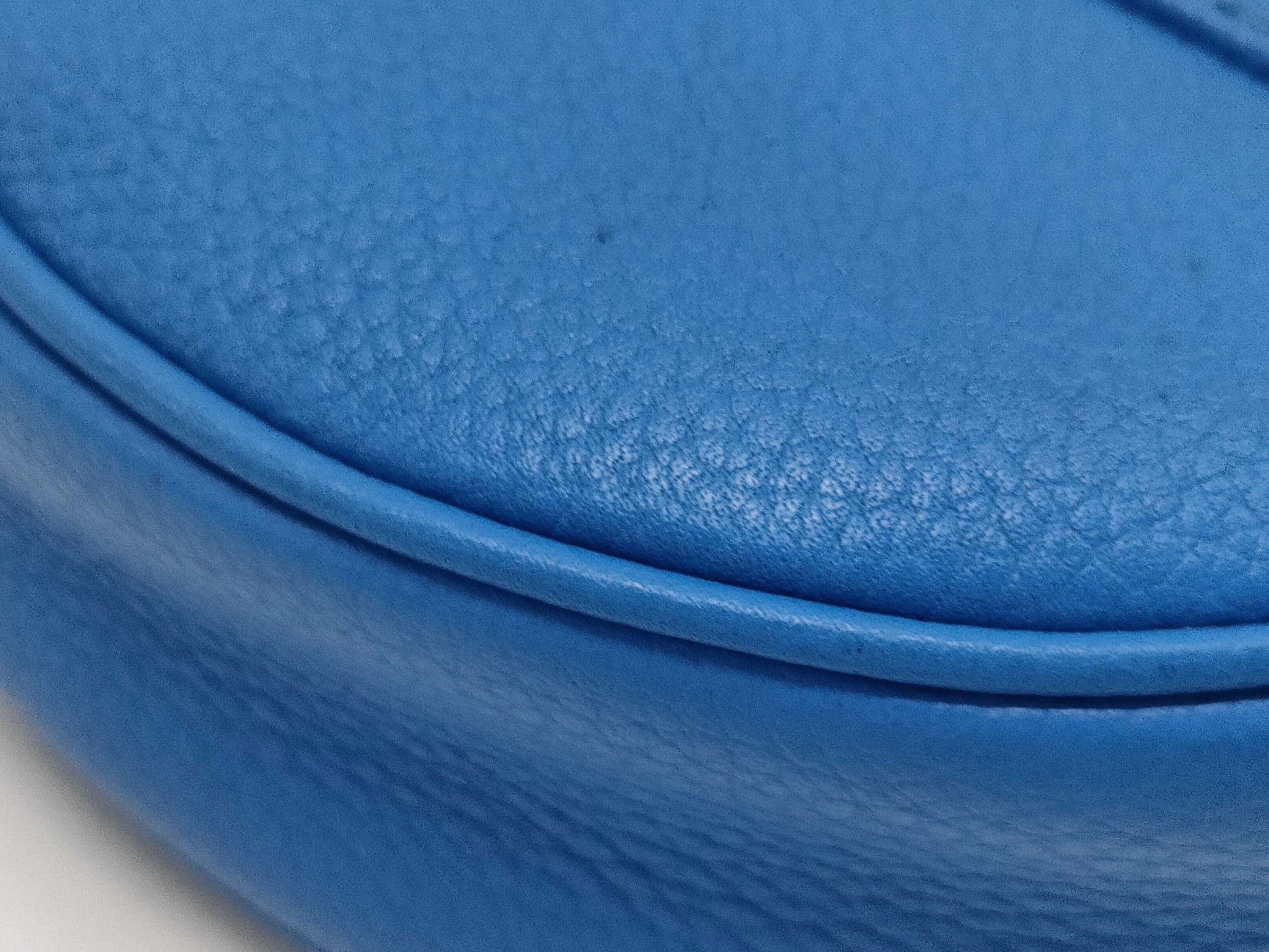 Dior Saddle Bag Leather Shoulder Bag Blue