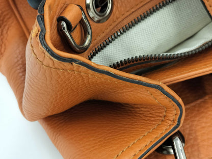 GUCCI Bamboo Shopper 2-Way Bag, Orange, 336032, Handbag