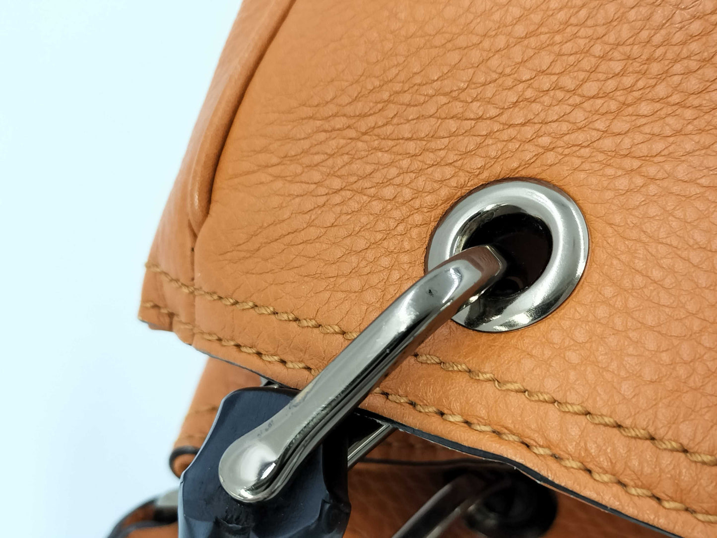 GUCCI Bamboo Shopper 2-Way Bag, Orange, 336032, Handbag