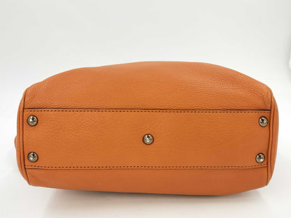GUCCI Bamboo Shopper 2-Way Bag, Orange, 336032, Handbag