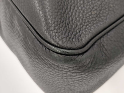 GUCCI Bamboo Leather 2-Way Bag Black 282315 Bag