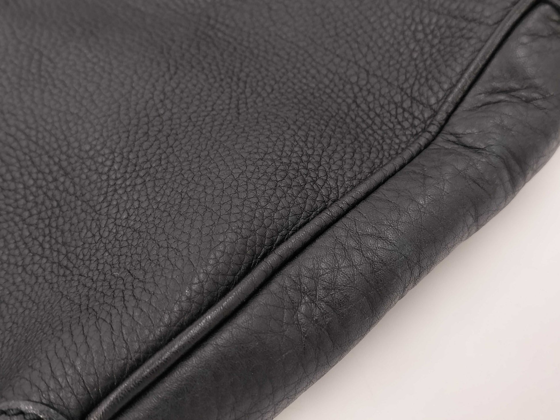 GUCCI Bamboo Leather 2-Way Bag Black 282315 Bag